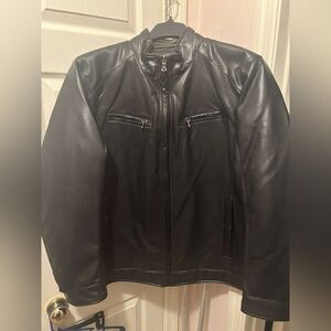 Men’s Leather Micheal Kors Jacket